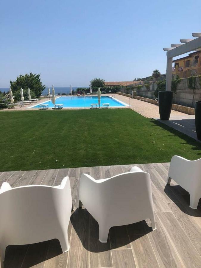Appartamento Dentro Babai Village Tertenìa Eksteriør billede